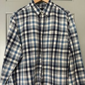 Banana Republic Men's Linen Cotton Blend Shirt